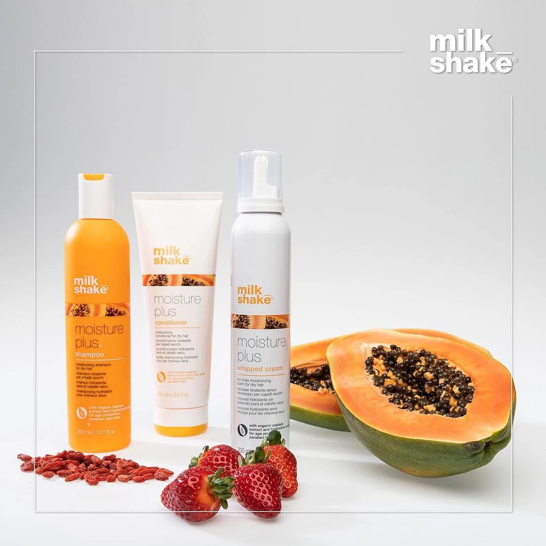 Milk shake moisture plus range