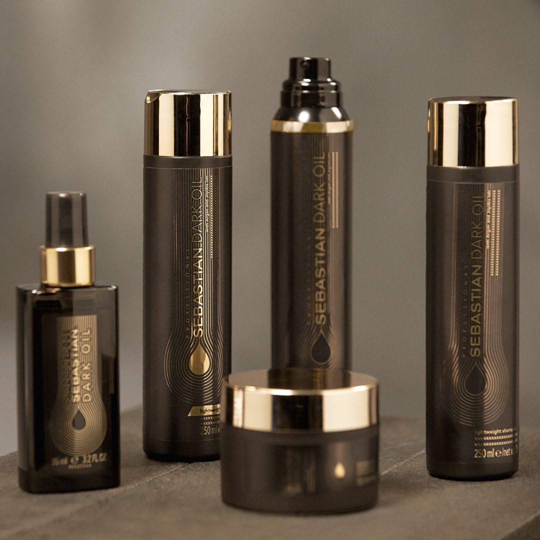 Dark Oil sams hair and beauty.